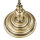 Bankerlampe Glas Messing massiv 47 cm