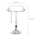 Bankerlampe Messing massiv 35,5 cm Zugschalter