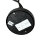 Lampe dextérieur IP44 E27 noir verre inox Maritim