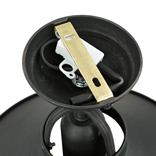 Plafonnier en laiton orientable E27 Ø 25 cm