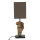 Tischleuchte Modern kunstvoll 45cm Tischlampe Natur