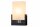 Noble lampe de table papier Bauhaus angulaire 25cm