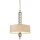 Suspension tissu rond &Oslash;61cm &eacute;blouissant table &agrave; manger