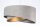 Lampe à suspendre E27 tissu rond Ø 50 cm gris or argent