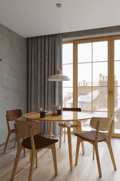 Pendelleuchte Grau Ø 40 cm Beton Schirm E27