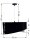 Suspension Noir Gris Or E27 ronde Ø 50 cm Tissu