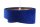 Pendelleuchte E27 rund Ø 50 cm Blau Gold Stoff Velours Optik