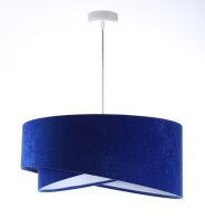 Lampe &agrave; suspendre ronde &Oslash; 50 cm E27 Blanc...