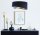Suspension Tissu rond Ø 50 cm Aspect velours Moderne MARLON