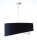 Hängelampe Weiß Blau E27 rund Ø 50 cm Stoff Velours Optik