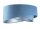 Suspension Bleu Argent E27 ronde Ø 50 cm Aspect velours