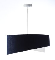 Lampe à suspendre tissu abat-jour Ø 50 cm...