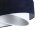 Lampe à suspendre tissu abat-jour Ø 50 cm E27 en bleu blanc argenté