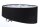 Suspension Noir Blanc Rond D : 50 cm E27 Motif Rétro