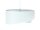 Lampe à suspendre tissu Ø 50 cm blanc bleu clair marbré rond E27