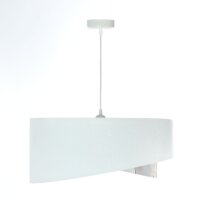 Lampe à suspendre Blanc Crème rond Ø...