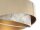 Suspension ronde D : 50 cm E27 Tissu aspect velours