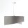 Pendelleuchte rund D: 50 cm Stoff Velours Optik KARIM