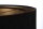 Hängelampe E27 rund Ø 50 cm Schwarz Gold Stoff Spitze Modern