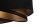 Hängelampe E27 rund Ø 50 cm Schwarz Gold Stoff Spitze Modern