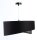 Suspension Satin Netz Ø 50 cm E27 rond Noir Or