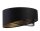 Suspension Satin Netz Ø 50 cm E27 rond Noir Or