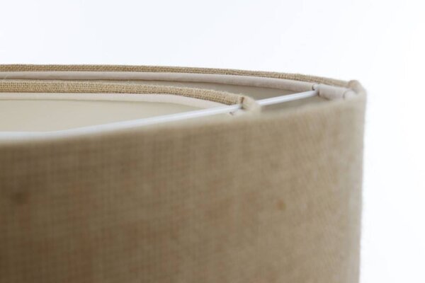 Hängeleuchte Natur E27 rund D: 45 cm Modern Boho