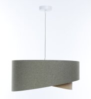 Suspension E27 Abat-jour en tissu &Oslash; 50 cm Vert...
