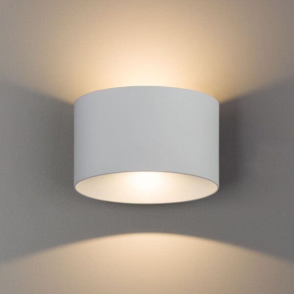 LED Wandlampe Up Down Außen Aluminium IP54 600lm