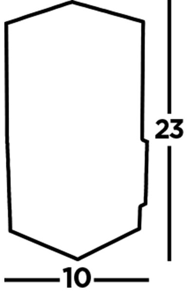 Außenlampe Wand Bewegungsmelder IP44 Grau Weiß eckig E27