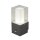 Außenlampe Wand Bewegungsmelder IP44 Grau Weiß eckig E27