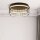 Deckenlampe LED rund Schwarz Weiß 3000 K 1074 lm D: 40 cm