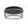 Deckenlampe LED rund Schwarz Weiß 3000 K 1074 lm D: 40 cm