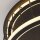 Deckenlampe LED rund Schwarz Weiß 3000 K 1074 lm D: 40 cm
