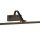 Bilderleuchte LED in Schwarz-Gold Antik 3000 K B: 70 cm lang