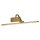 Schmale Bilderleuchte LED verstellbar in Messing B: 51 cm