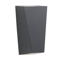 Applique extérieure Up Down IP44 noire 2x GU10...