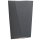 Applique extérieure Up Down IP44 noire 2x GU10 acier inoxydable H : 22cm
