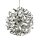 Pendelleuchte Chrom D: 60 cm Metall 6x G9 dekorativ