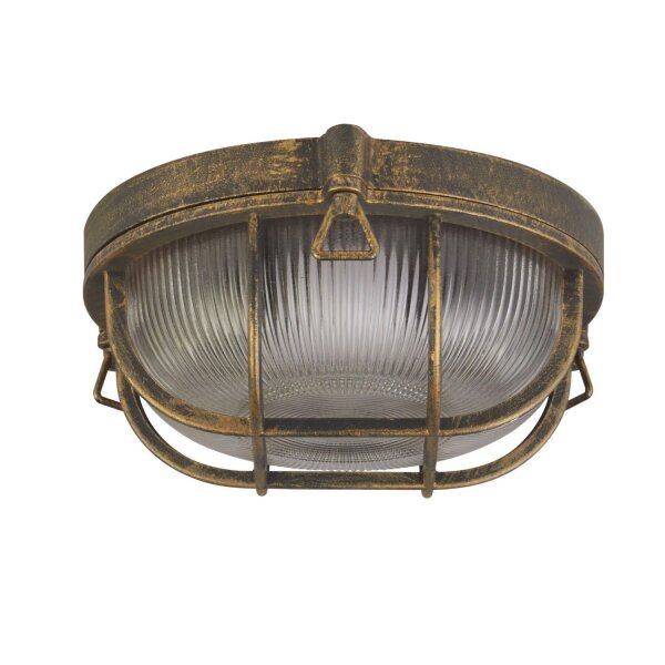 Außenwandleuchte IP44 D: 26,5 cm E27 rund