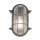 Außenwandlampe IP44 E27 H: 25 cm Maritim in Silber antik