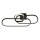LED Deckenlampe Schwarz 3000/4500/6500 K 1812 lm Metall