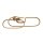 LED Deckenlampe in Gold B: 65 cm Lichtfarbe einstellbar