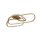 LED Deckenlampe in Gold B: 65 cm Lichtfarbe einstellbar