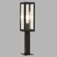 Lampe dextérieur IP44 E27 45 cm noir verre acier...