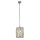 Pendelleuchte Kristall E27 D: 22 cm Chrom Klar Art D&eacute;co