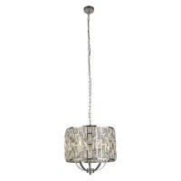 Lampe &agrave; suspendre cristal 5x E14 D : 44 cm Art...