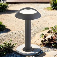 LED Au&szlig;enlampe Garten 45 cm IP44 Anthrazit 4000 K...