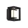 LED Wandleuchte Badezimmer IP44 Schwarz Weiß 3000 K H: 10 cm