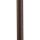 Lampe dextérieur jardin IP44 E27 110 cm brun rouille verre métal